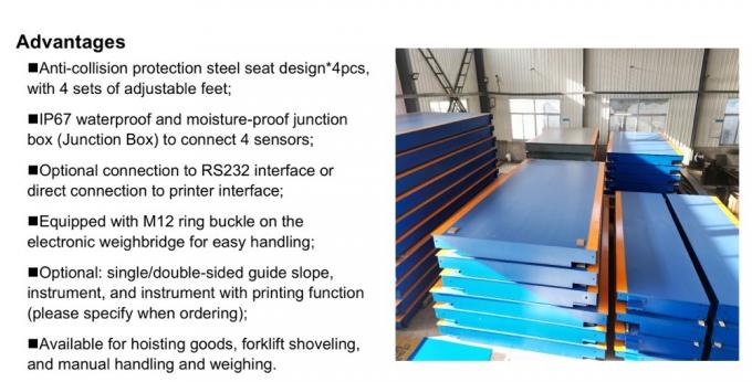 10t 20t 30t Electronic Scale Weighing Floor Truck Scale for Sale