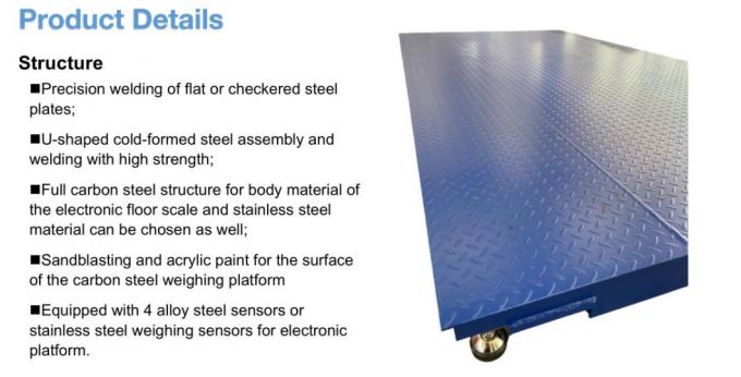 Hot Sale Price 18m Electronic Weighing Truck Scale 30t 50t 60t 70t 80t 100t