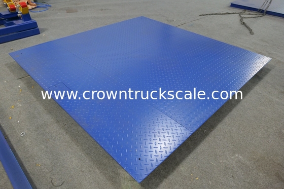                  1.2X1.2m 2000kg Low Profile Floor Scale with Foldable Ramp             