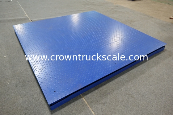                  1.2X1.2m 2000kg Low Profile Floor Scale with Foldable Ramp             