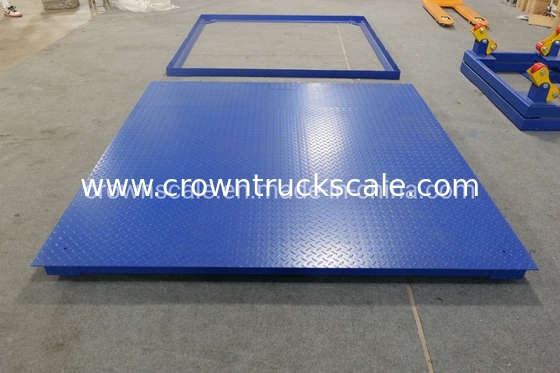                  1.2mx1.2m 1.5m*1.5m Floor Scales for 3t/5t/8t with Customized Size             