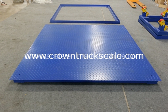                  1000kg Digital Weight Floor Scale Electronic Platform Scale with Ramp             