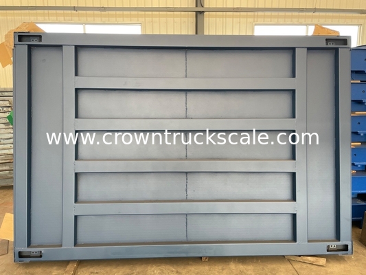                  16 M 150t Full Electronic Weighbridge Customization Digital Anti-Cheating Truck Scale             