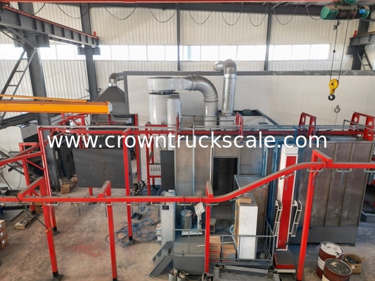                  16 M 150t Full Electronic Weighbridge Customization Digital Anti-Cheating Truck Scale             