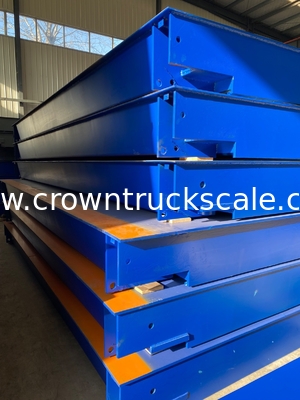                  16 M 150t Full Electronic Weighbridge Customization Digital Anti-Cheating Truck Scale             