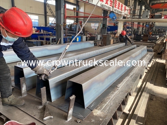                  Cheap Electronic 100 Ton Weighbridge Weight Machine Good Quality 150t Rail Truck Scale             
