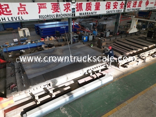                  Cheap Electronic 100 Ton Weighbridge Weight Machine Good Quality 150t Rail Truck Scale             