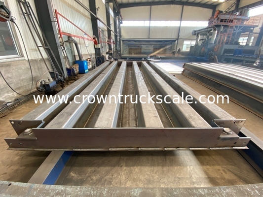                  8m 12m 18m 24m 50t Concrete Weighbridge with Steel Frame             