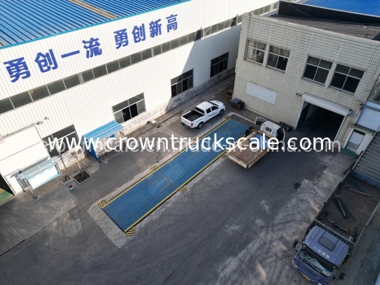                  3*24m Electronic Digital Weighbridge Balance Weighing Machine Truck Weighing Scale with Ramps             