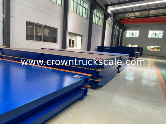 U type steel 150ton Truck weighing Scales  with digital loadcell