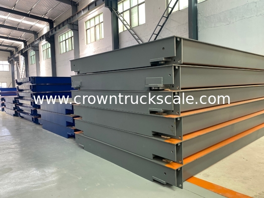 U type steel 150ton Truck weighing Scales  with digital loadcell