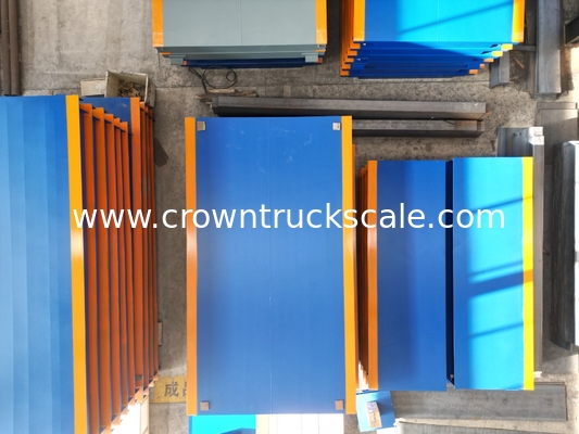 U type steel 150ton Truck weighing Scales  with digital loadcell