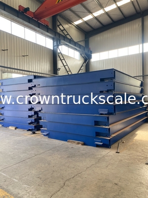 3m 9m 16m 18m 20m 21m 22m 24m Factory Modular Weighbridges Truck Scale with Load Cells and Ramp