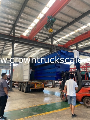 Crown Balance Truck Scale 50 Ton 3X16m Weighing Scale for Truck