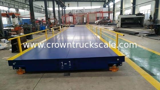 10'X60' ft 100t  Truck Weighing Scale  with guradrail