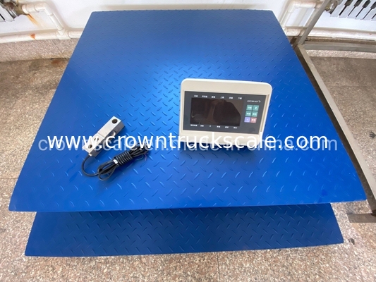                  Digital Weighing High Precision Floor Scale Industrial with Computer Interface             