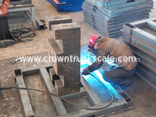                 Digital Weighing High Precision Floor Scale Industrial with Computer Interface             