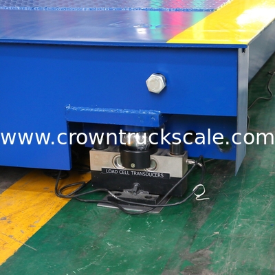                  100tons Electronic Digital Trailer Weighbridge with Indicator and Load Cell Transducer             