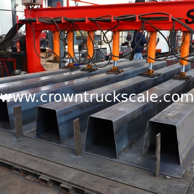                  100tons Electronic Digital Trailer Weighbridge with Indicator and Load Cell Transducer             