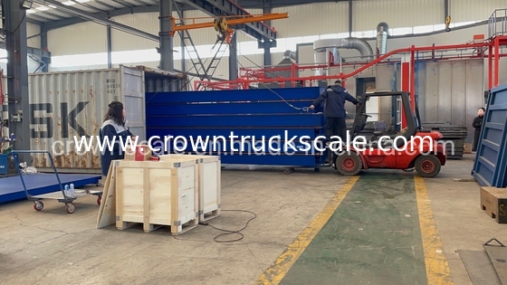                  Crown Brand 3*18m 120t Factory Vehicle Weighbridge Truck Scale with Certificate             