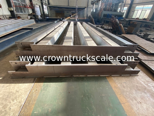 U type steel 150ton Truck weighing Scales  with digital loadcell