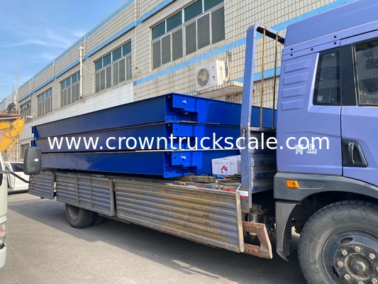 3m 9m 16m 18m 20m 21m 22m 24m Factory Modular Weighbridges Truck Scale with Load Cells and Ramp